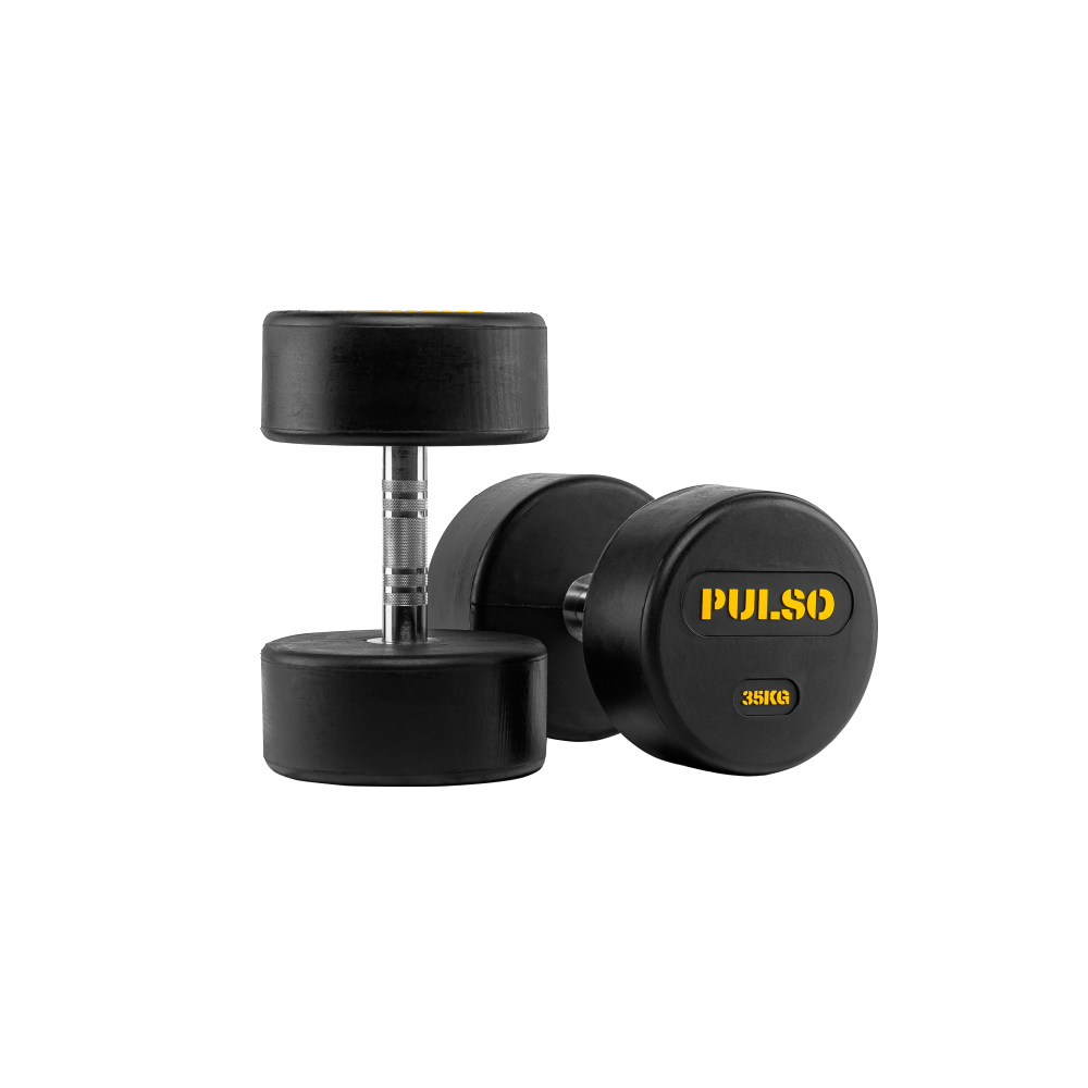 RAD35 Rubber dumbbell 35 kg